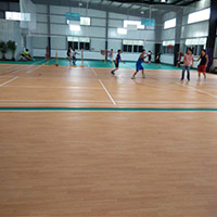 枫木B级体育运动地板 篮球场馆实木地板 羽毛球地板厂家