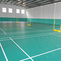PVC运动地板健身房地垫篮球乒乓球羽毛球场地防滑地胶
